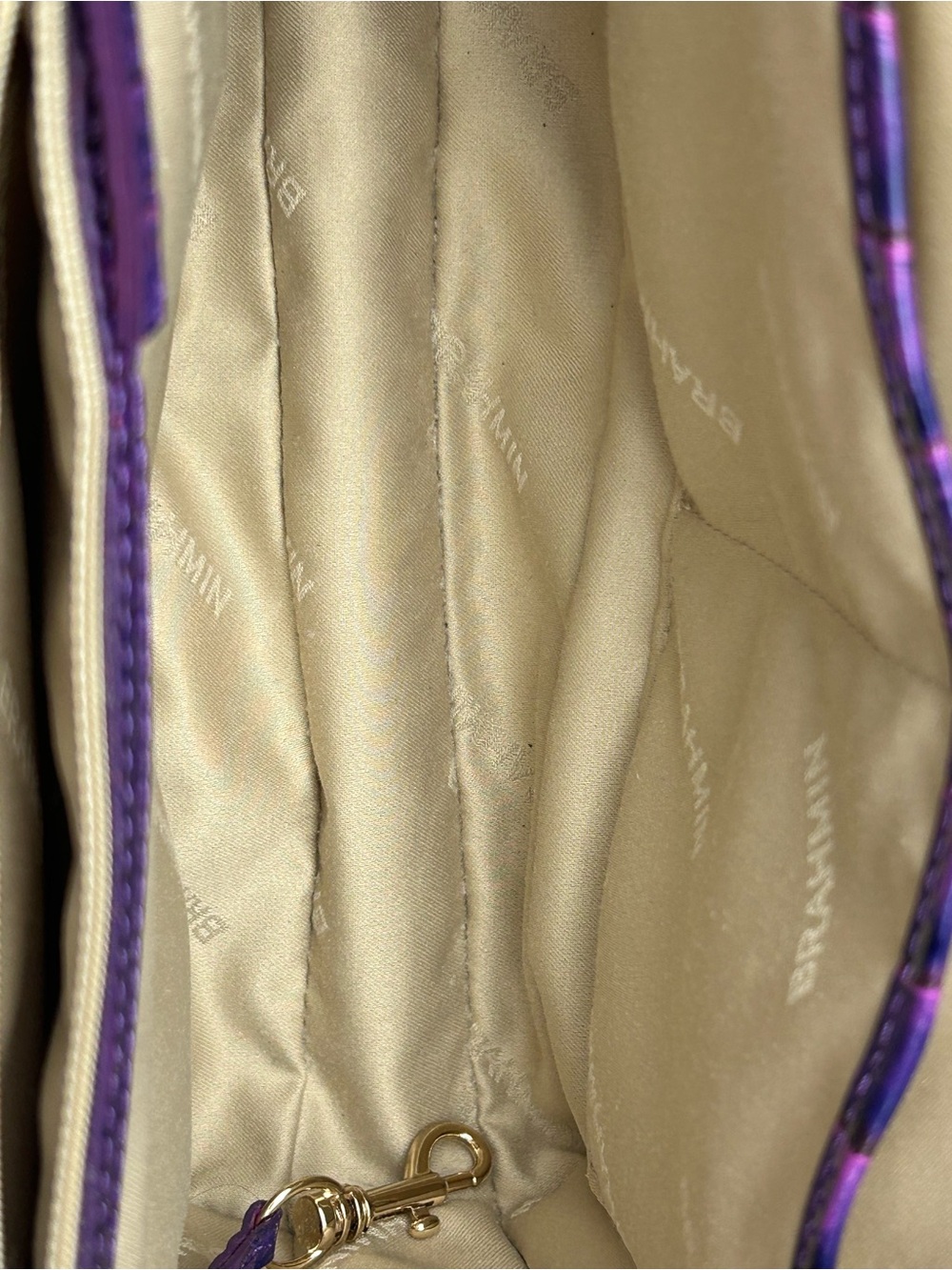 BRAHMIN HALLIE MELBOURNE PURPLE - Picture 14 of 16